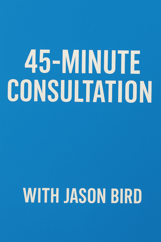 45-Minute Private Consultation Call with Jason Bird